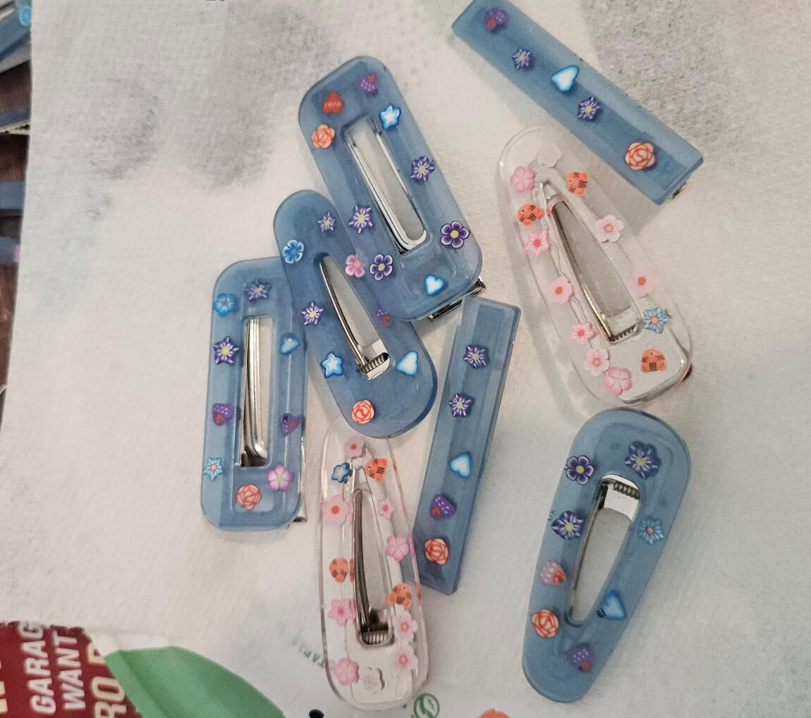 Assorted hair clips